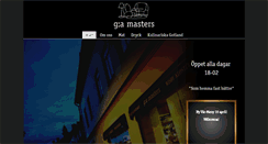Desktop Screenshot of gamlamasters.se